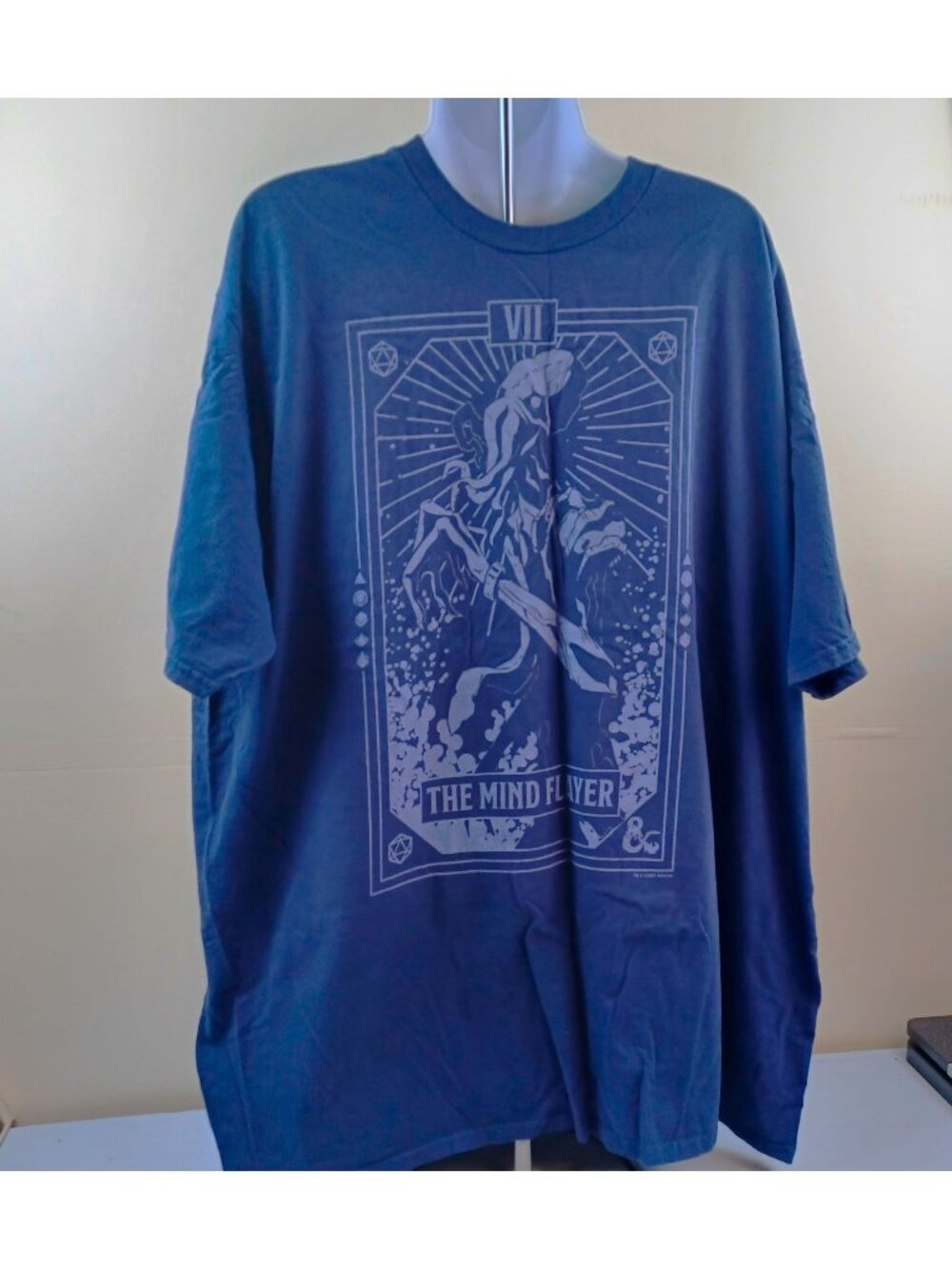 The Mind Player T shirt Short Sleeve Blue Port & Company Size 3XL 2003 Wizards